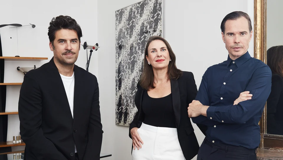 Die drei Gründer von Ex Nihilo: Benoît Verdier, Sylvie Loday und Olivier Royère
